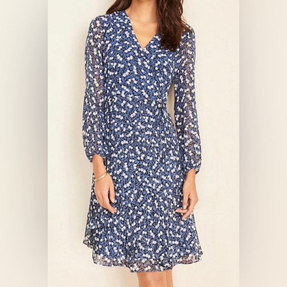 Ann Taylor pleated dress